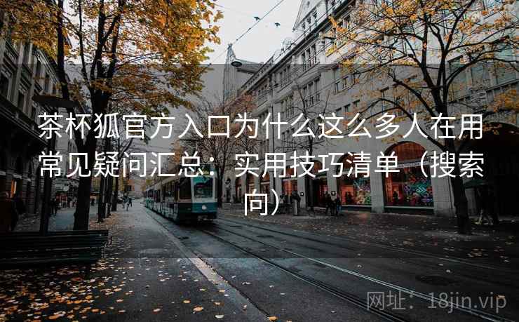 茶杯狐官方入口为什么这么多人在用常见疑问汇总：实用技巧清单（搜索向）