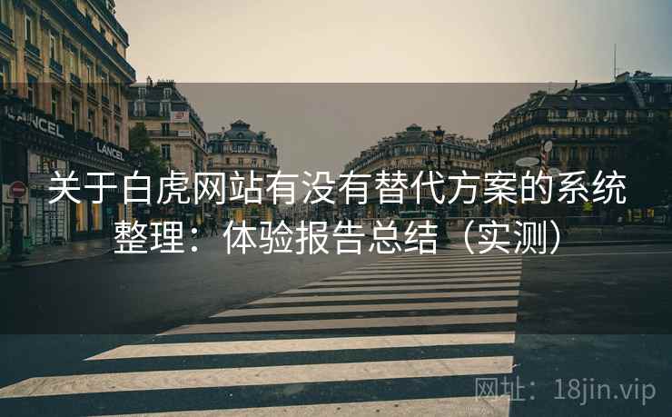 关于白虎网站有没有替代方案的系统整理：体验报告总结（实测）